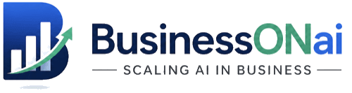 BusinessONai: scaling AI in business. Logo organizatora